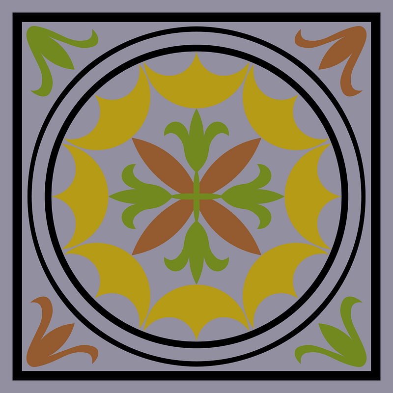 Pompeian ornament