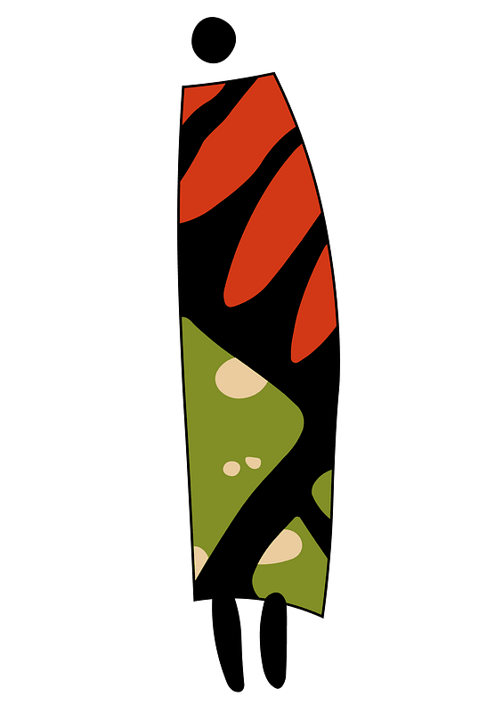 African woman figure