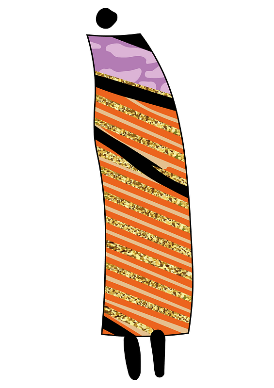 African woman figure
