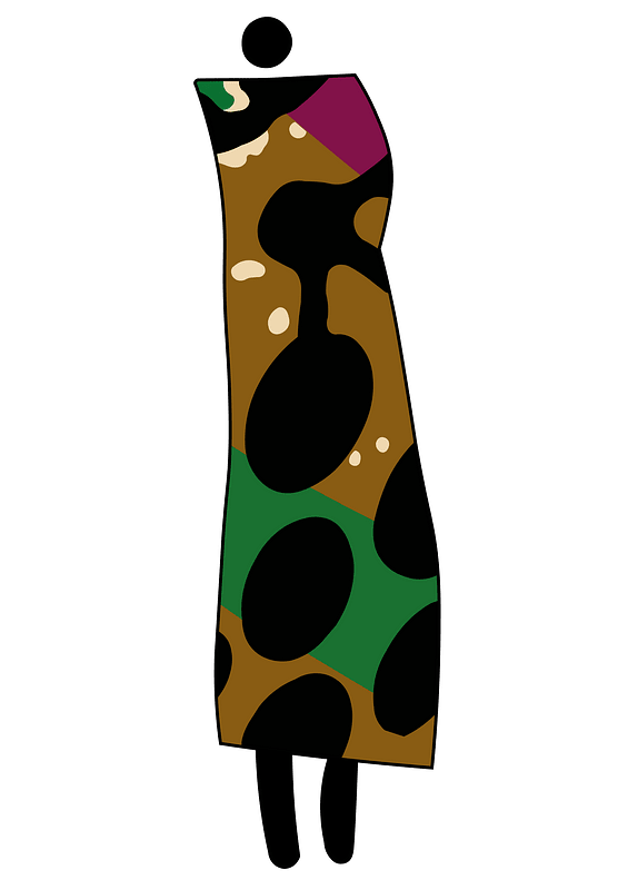 African woman figure