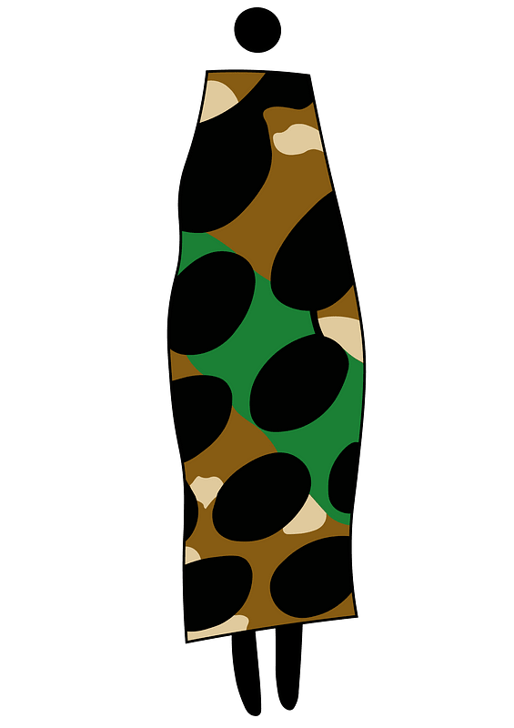 African woman figure