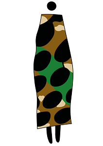 African woman figure