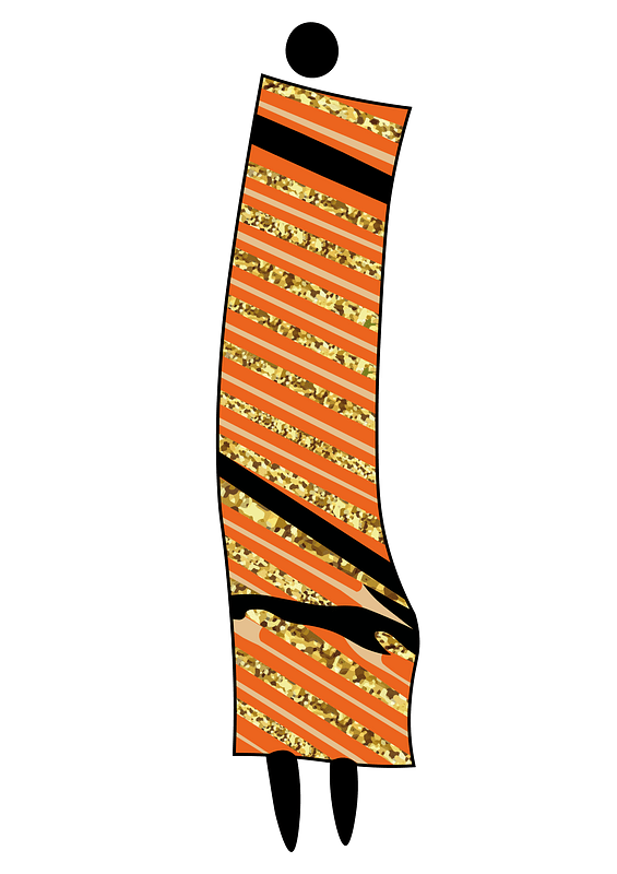 African woman figure