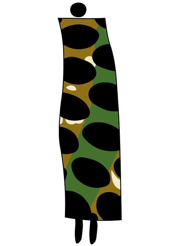 African woman figure