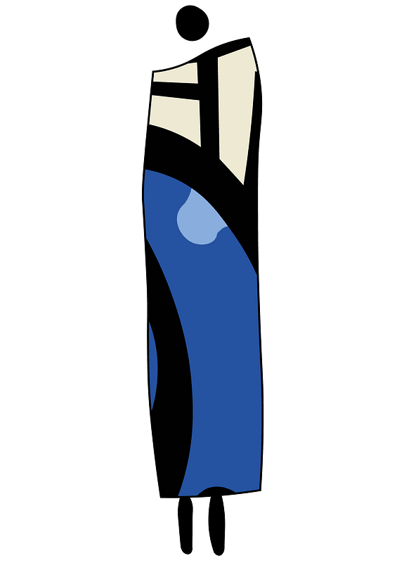 African woman figure