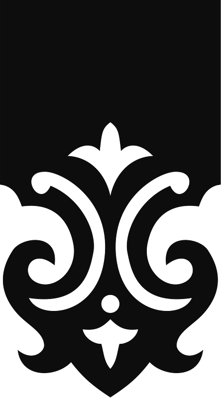 Malay wood carving pattern - Lebah