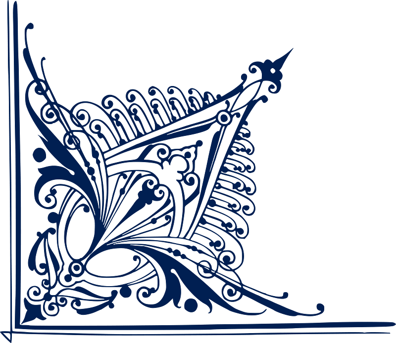 Ornamental corner by S. H. Redmond