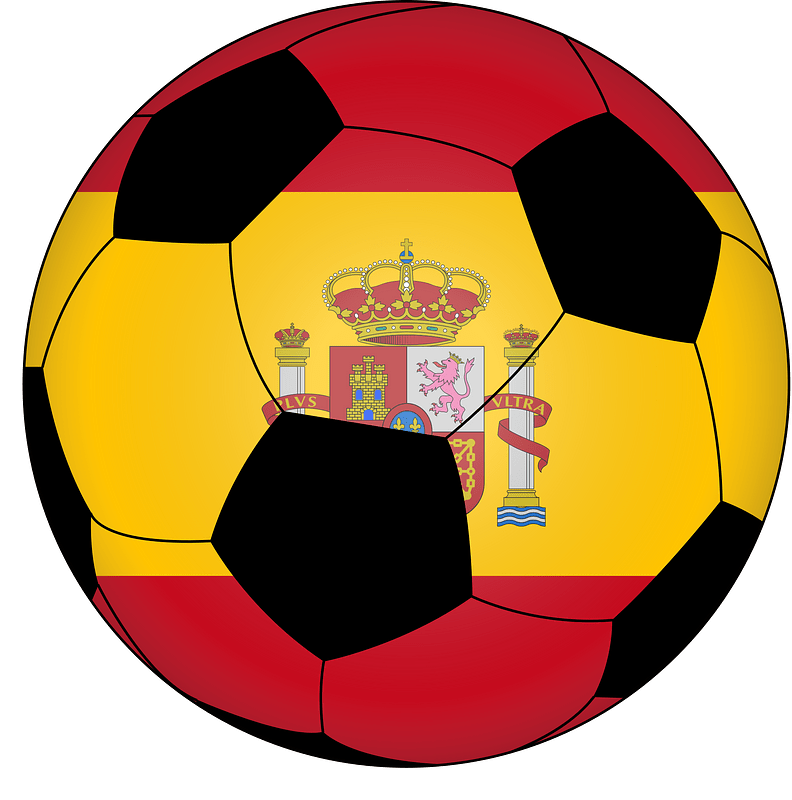 Soccer ball Spain
