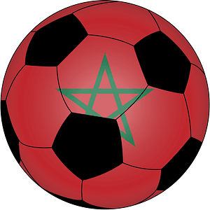 Soccer ball Morocco