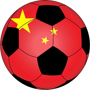 Soccer ball China