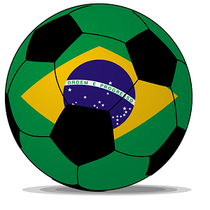 Soccer ball Brazil