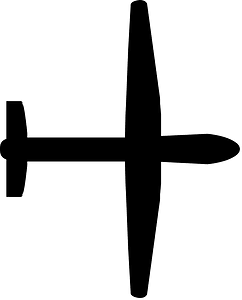 Drohne Silhouette