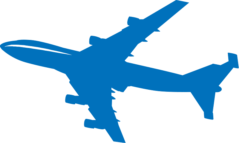 Boeing 747 ISS silhouette