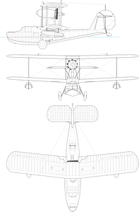 Supermarin Walrus 3-view