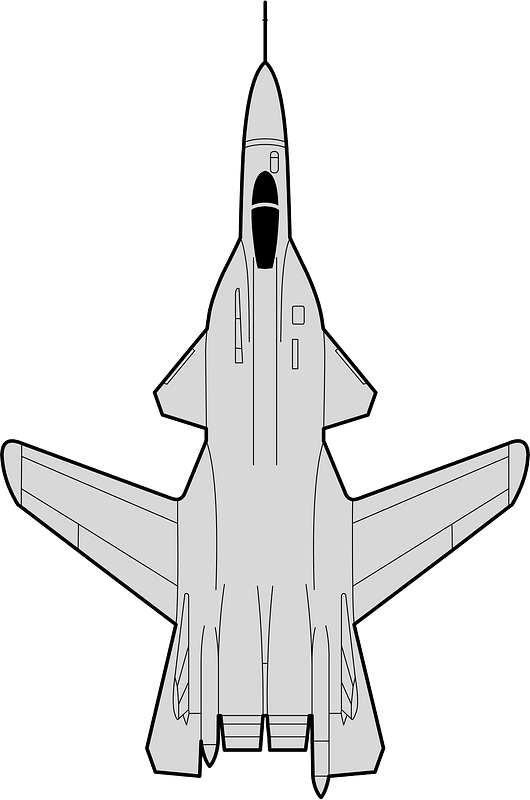 Sukhoi Su-47 outline