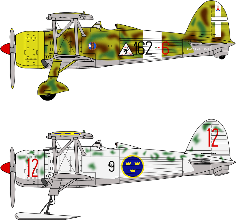 Fiat C.R.42 Falco profiles