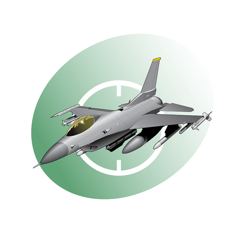 F16 Flight Icon green