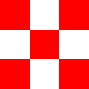 Squared flag