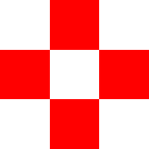 Squared flag