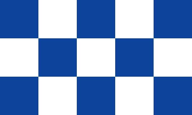 Sillitoe Tartan blue and white