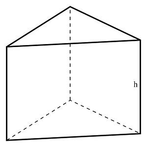 Simple prism with height