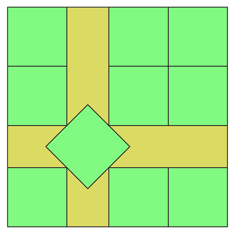The optimal packing of 10 squares in a square