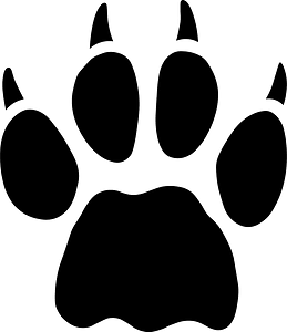 Bobcat Paw Print