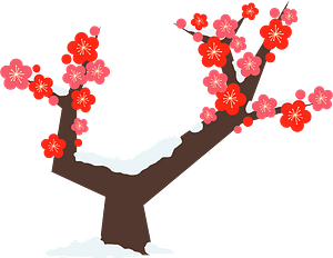 Japanese apricot tree