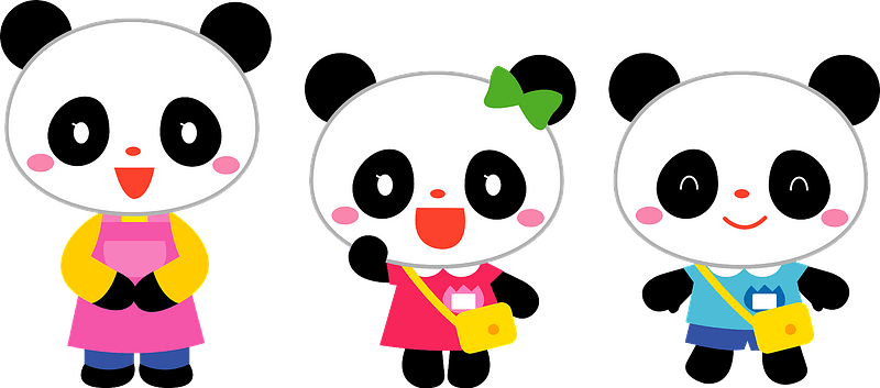Giant panda kindergarten