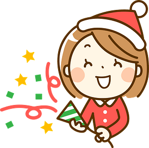 (Vanessa) Woman is excited about Christmas firecrackers