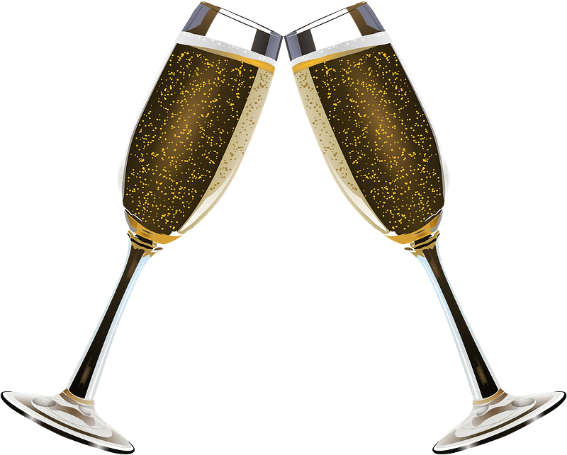 Champagne glasses