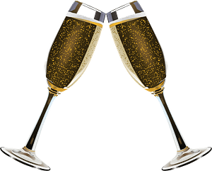 Champagne glasses