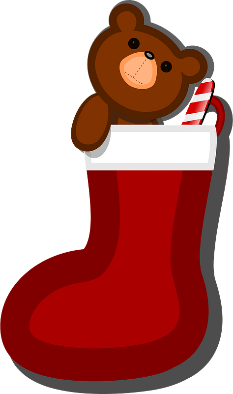 Teddy bear stocking