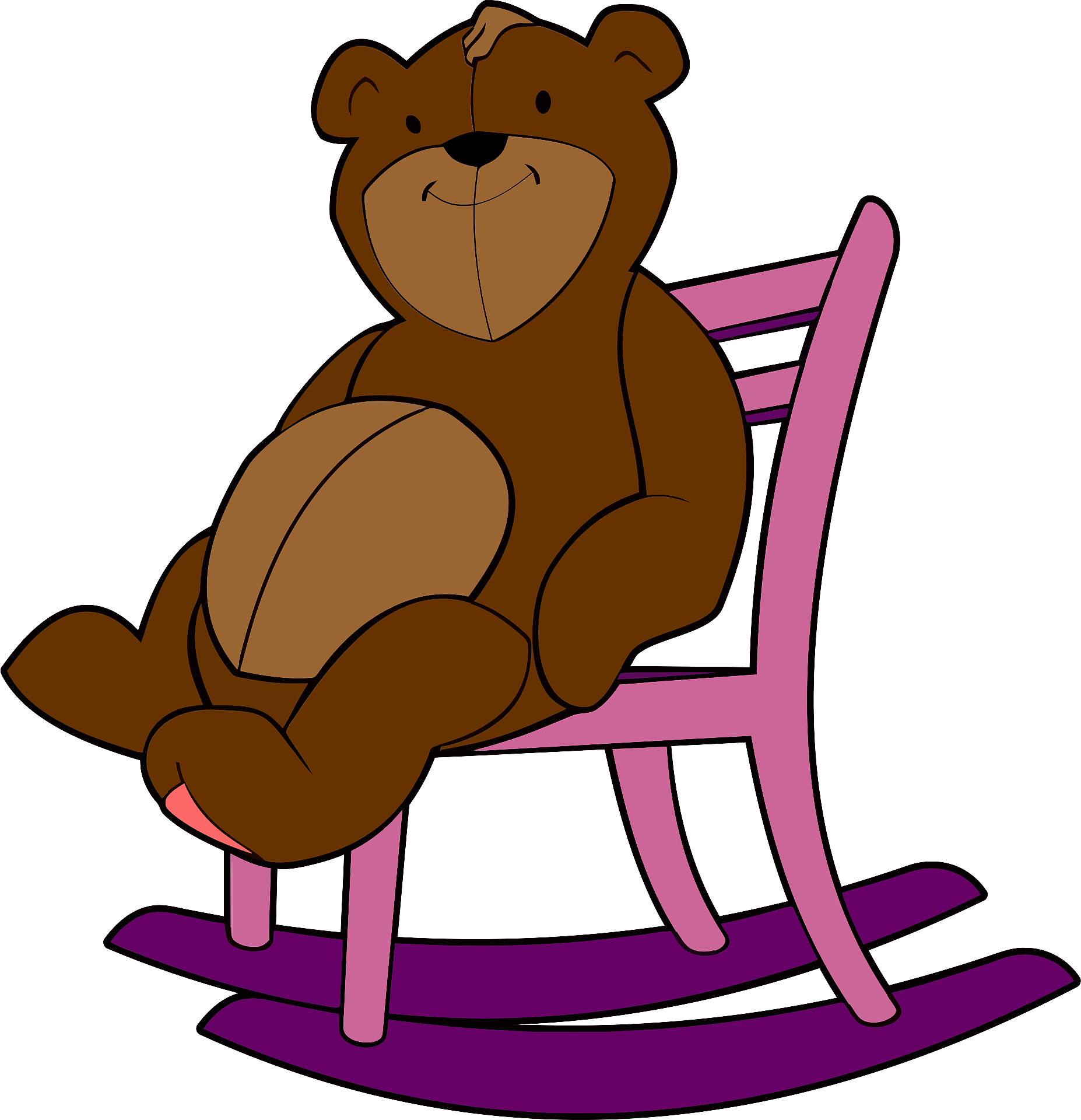 Rocking chair for teddy bear hotsell