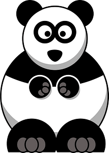 Fat Big-eyed Panda