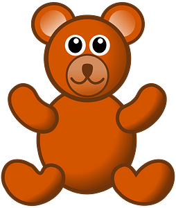 Brown teddy bear