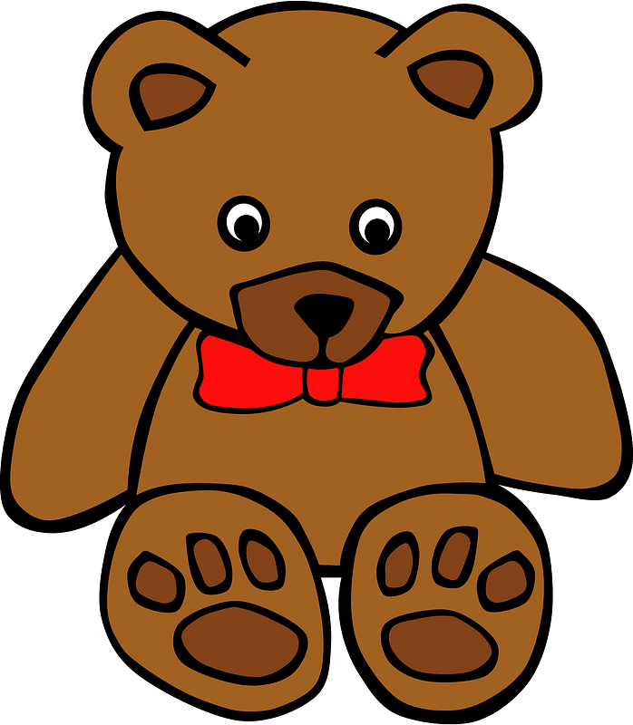 Teddy bear with bow tie