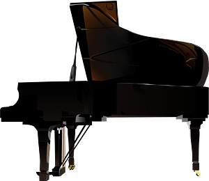 Grand Piano Silhouette