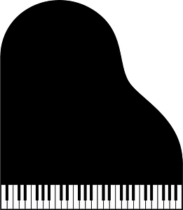 Grand Piano - Top View