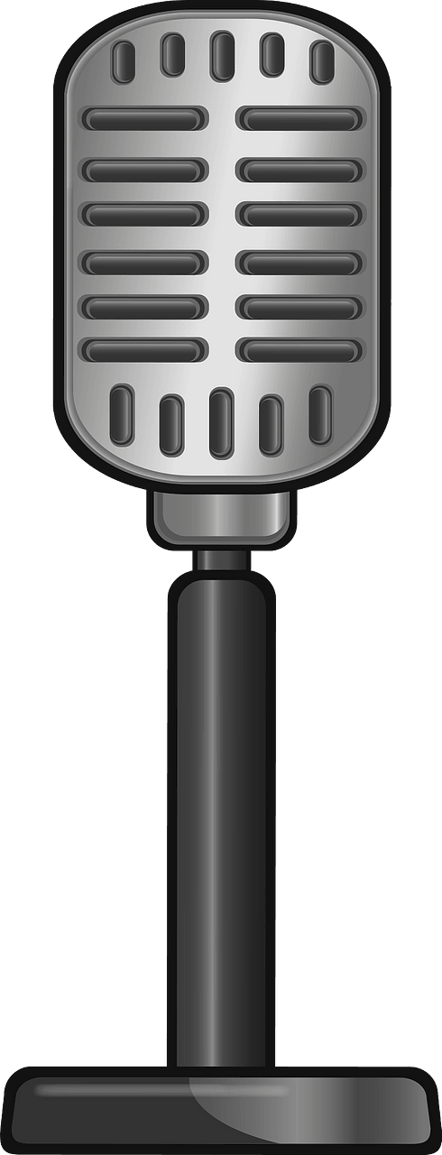 Old Style Radio Microphone