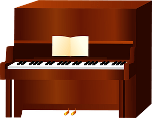 Upright piano