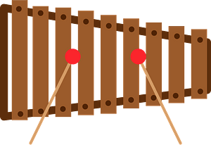 Xylophone and mallets