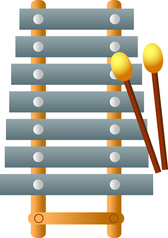 Xylophone and mallets