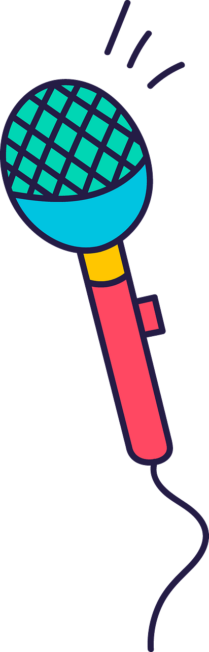 Microphone for karaoke