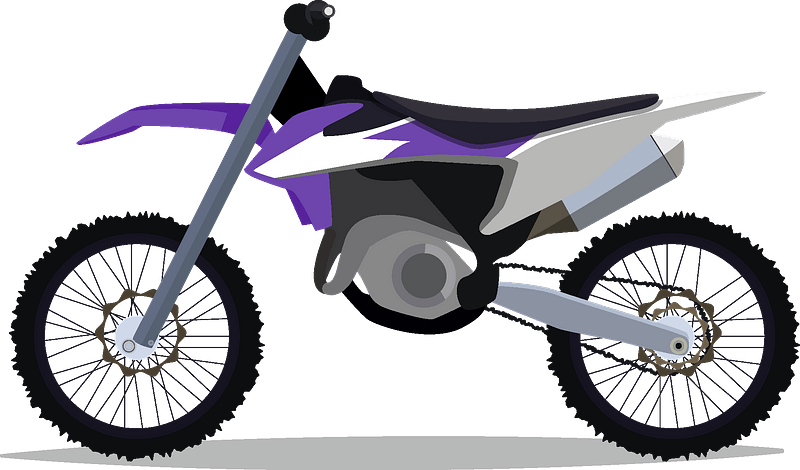 Dirt bike - Free vector clipart images on creazilla.com