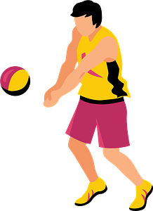 Volleyball Spieler