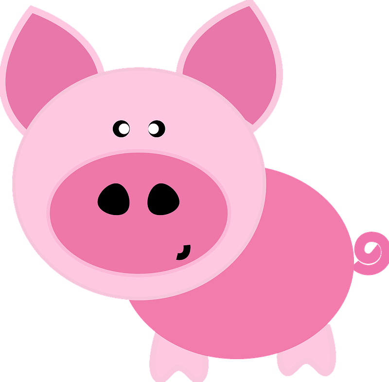 Cartoon pig