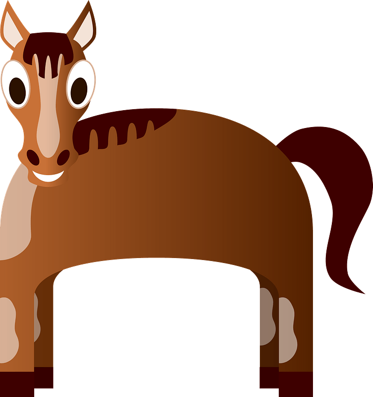Brown horse