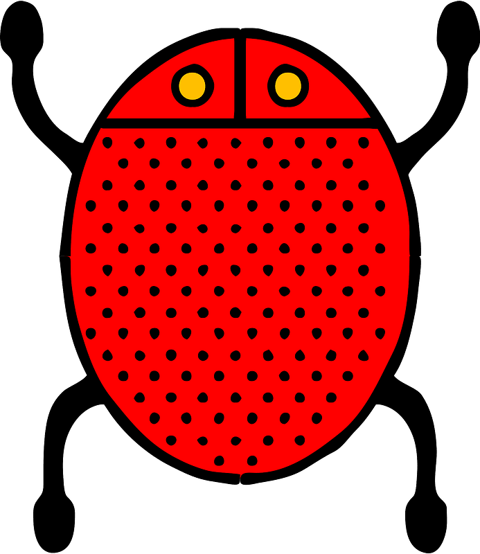 Yellow-eyed ladybug