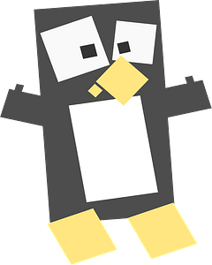 Square penguin